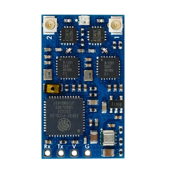 Wholesale MATEK Mateksys ExpressLRS ELRS 2.4GHz ELRS-R24-V 7CH PWM Outputs Vario Suitable for RC Gliders Fixed-Wings Drones